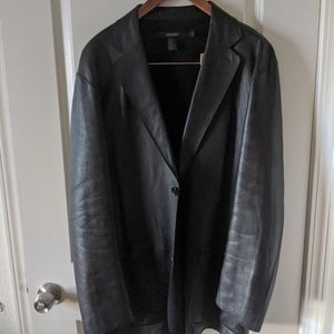 DKNY leather jacket
